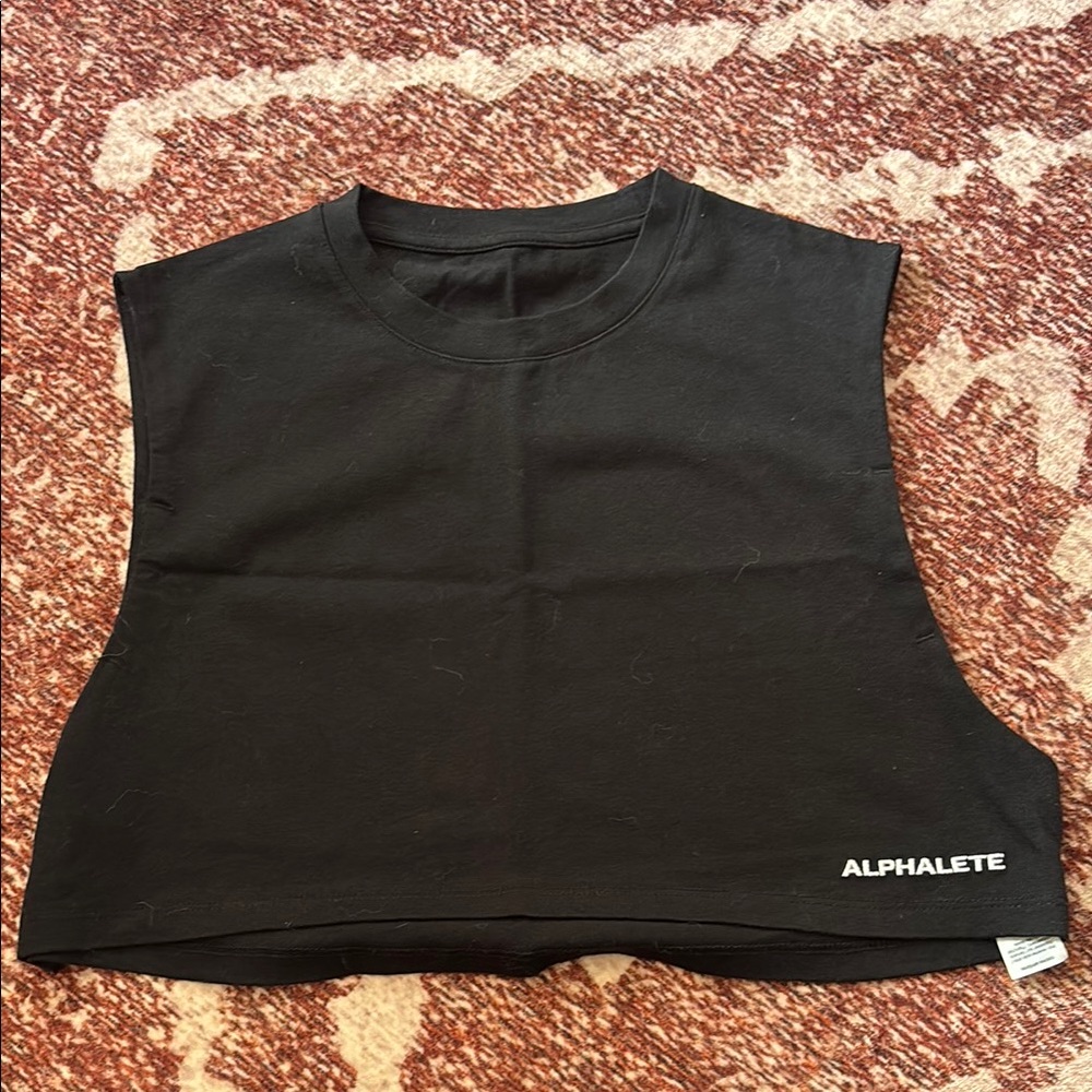 Alphalete Women's Black Sleeveless Top